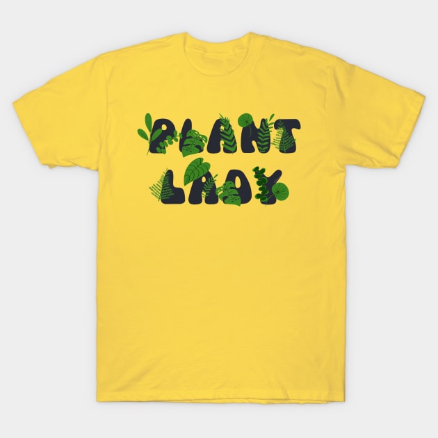 Plant Lady T-Shirt by Veronica Morales Designer